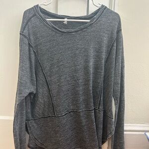 Z Supply Charcoal Gray Women's Sweatshirt